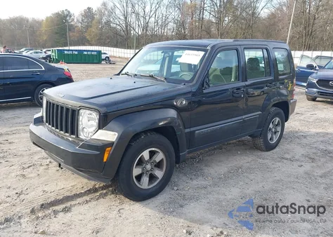 2008 Jeep Liberty Sport from USA, damaged, VIN 1J8GP28K98W189406